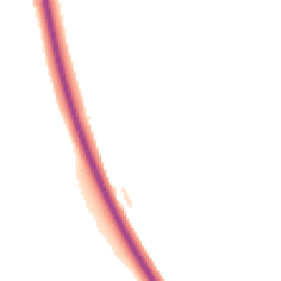 Night-time road noise heatmap for MK17 9ET