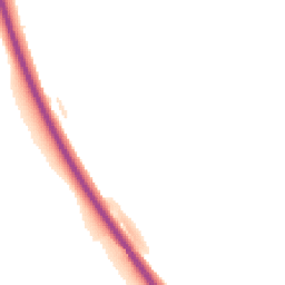 Night-time road noise heatmap for MK17 9EX