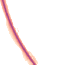 Night-time road noise heatmap for MK17 9FN