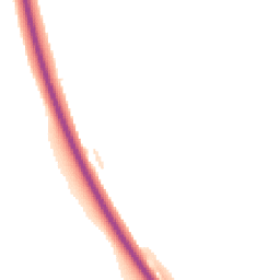 Night-time road noise heatmap for MK17 9FT