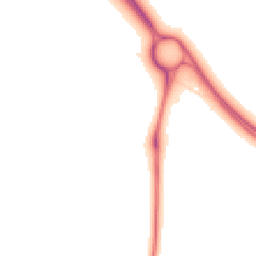 Night-time road noise heatmap for MK17 9GB