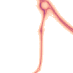 Night-time road noise heatmap for MK17 9GD