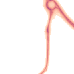 Night-time road noise heatmap for MK17 9GG