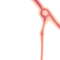 Night-time road noise heatmap for MK17 9GN