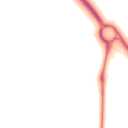 Night-time road noise heatmap for MK17 9GW