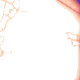 Daytime road noise heatmap for MK17 9GX