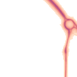 Night-time road noise heatmap for MK17 9GY