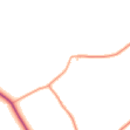 Daytime road noise heatmap for MK17 9HR