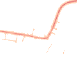 Daytime road noise heatmap for MK17 9JT