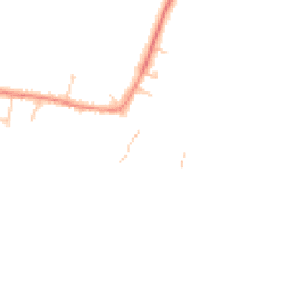 Daytime road noise heatmap for MK17 9LD