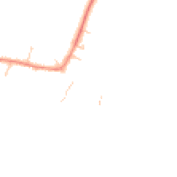 Daytime road noise heatmap for MK17 9LH