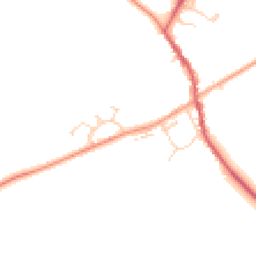 Daytime road noise heatmap for MK17 9PJ