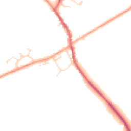 Daytime road noise heatmap for MK17 9PU