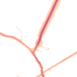 Daytime road noise heatmap for MK17 9QD