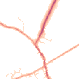 Daytime road noise heatmap for MK17 9QG