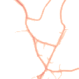 Daytime road noise heatmap for MK17 9RT