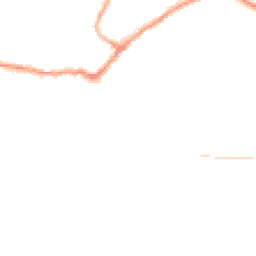Night-time road noise heatmap for MK18 1AF