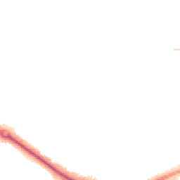 Night-time road noise heatmap for MK18 1AL