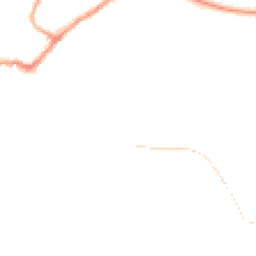 Night-time road noise heatmap for MK18 1BD