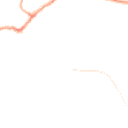 Night-time road noise heatmap for MK18 1BG
