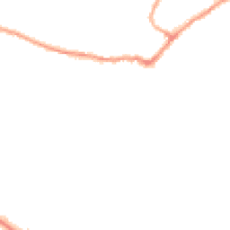 Night-time road noise heatmap for MK18 1BX
