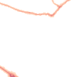 Night-time road noise heatmap for MK18 1BZ
