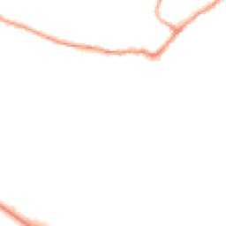 Night-time road noise heatmap for MK18 1DA