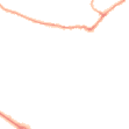 Night-time road noise heatmap for MK18 1DB