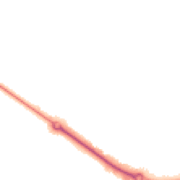 Night-time road noise heatmap for MK18 1DP