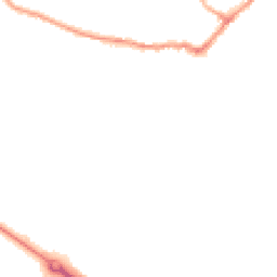 Night-time road noise heatmap for MK18 1DQ