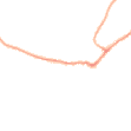 Night-time road noise heatmap for MK18 1HH