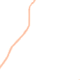 Night-time road noise heatmap for MK18 1HQ