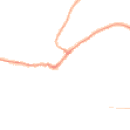 Night-time road noise heatmap for MK18 1JP