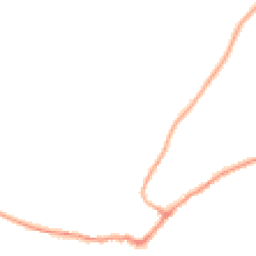 Night-time road noise heatmap for MK18 1LQ