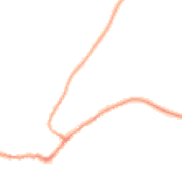 Night-time road noise heatmap for MK18 1PB