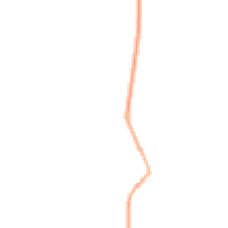 Night-time road noise heatmap for MK18 1SP