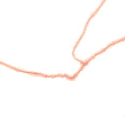 Night-time road noise heatmap for MK18 1XW