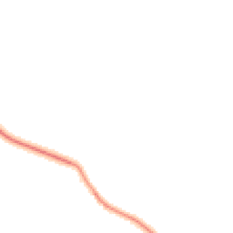 Night-time road noise heatmap for MK18 2AH