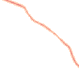 Night-time road noise heatmap for MK18 2AQ
