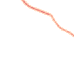 Night-time road noise heatmap for MK18 2BA