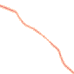Night-time road noise heatmap for MK18 2BS