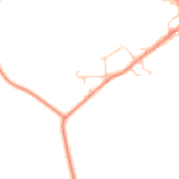 Daytime road noise heatmap for MK18 2BT
