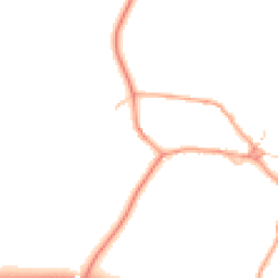Daytime road noise heatmap for MK18 2DE