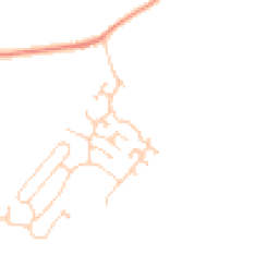 Daytime road noise heatmap for MK18 2FS