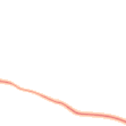 Night-time road noise heatmap for MK18 2HU