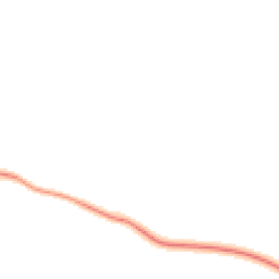 Night-time road noise heatmap for MK18 2HX