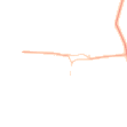 Daytime road noise heatmap for MK18 2JR
