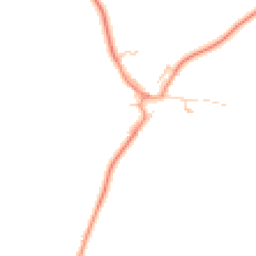 Daytime road noise heatmap for MK18 2LT