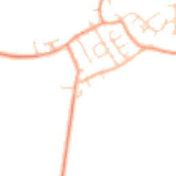 Daytime road noise heatmap for MK18 2PS