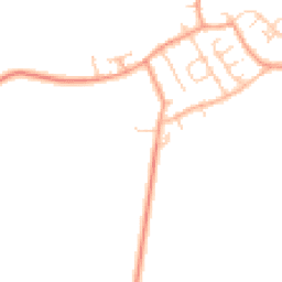 Daytime road noise heatmap for MK18 2RG